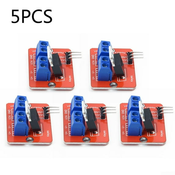 5x MOSFET Button IRF520 Driver Module Digital Port For Arduino Ras pberry Pi