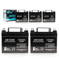 thumbnail image 1 of 5x Pack - Compatible Lawn Boy 9369ES ( After 1975 ) Battery - Replacement UB12350 Universal Sealed Lead Acid Battery (12V 35Ah, 35000mAh, L1 Terminal, AGM, SLA), 1 of 6