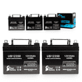 thumbnail image 1 of 5x Pack - Compatible Merits Health Products Pioneer 3 (S132) Battery - Replacement UB12350 Universal Sealed Lead Acid Battery (12V, 35Ah, 35000mAh, L1 Terminal, AGM, SLA), 1 of 6