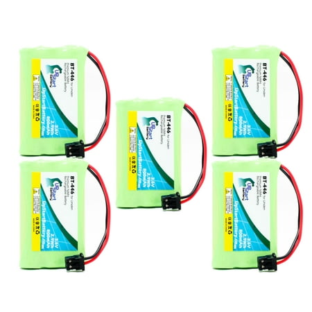 5x Pack - UpStart Battery Uniden TRU9380 Battery - Replacement for Uniden Cordless Phone Battery (800mAh, 3.6V, NI-MH)