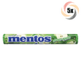 thumbnail image 1 of 5x Rolls Mentos Green Apple Flavor Chewy Mints | 14 Mints Per Roll | 1.32oz |, 1 of 2