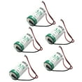 thumbnail image 1 of 5x SAFT LS26500_WIRE Size C 3.6V 7700mAh Primary Lithium Cell, 1 of 7