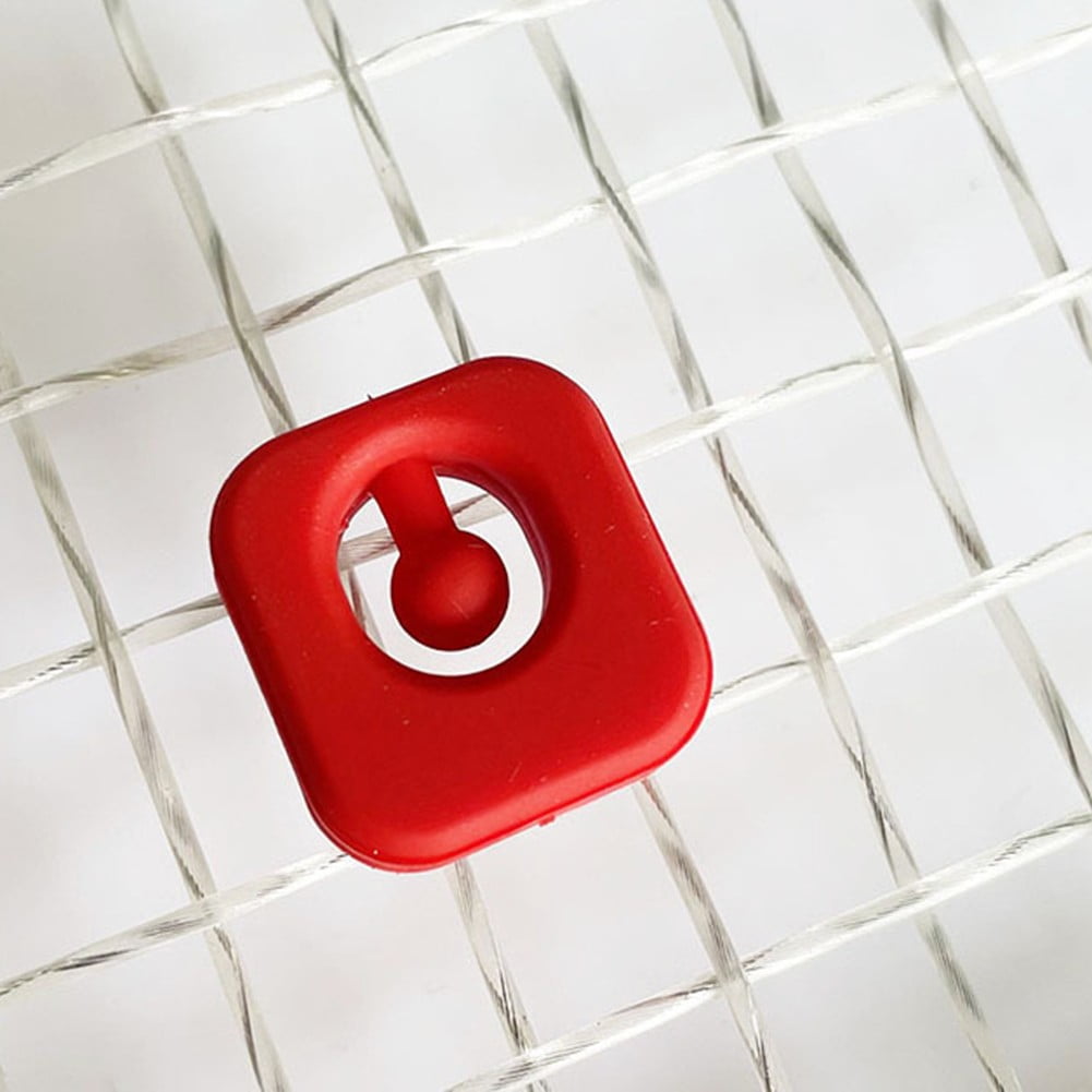 5x Silicone square Tennis Racquet Dampener Vibration Dampene Shock