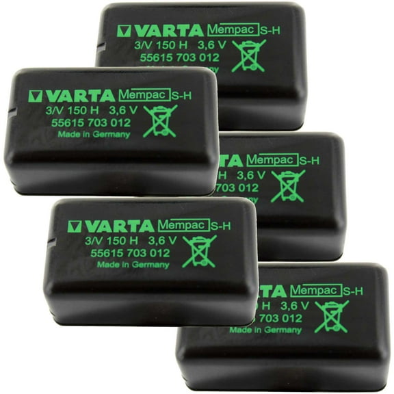 5x Varta Micro Battery RTC Memory Backup 55615-703-012 Fits Energy+ 3/170DK0PC