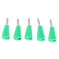 thumbnail image 1 of 5x Wire Audio Speaker Cable Banana Plug Connectors 4mm Adapter Probes Binding Posts Multimeter - green, as described, 1 of 7