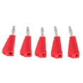 thumbnail image 1 of 5x Wire Audio Speaker Cable Banana Plug Connectors 4mm Adapter Probes Binding Posts Multimeter - red, as described, 1 of 7