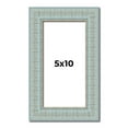 thumbnail image 1 of 5x10 Frame Blue Teal Distressed Solid Wood Picture Frame | 1.625 Inch Moulding Width | Sonoma Blue, 1 of 8