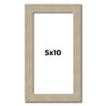 thumbnail image 1 of 5x10 IN Frame Grey Solid Wood Picture Frame Width 1 Inches | Interior Frame Depth 0.5 Inches |, 1 of 8