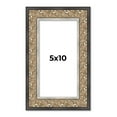 thumbnail image 1 of 5x10 IN Frame Silver Real Wood Picture Frame Width 1.75 Inches | Interior Frame Depth 0.5 Inches |, 1 of 8