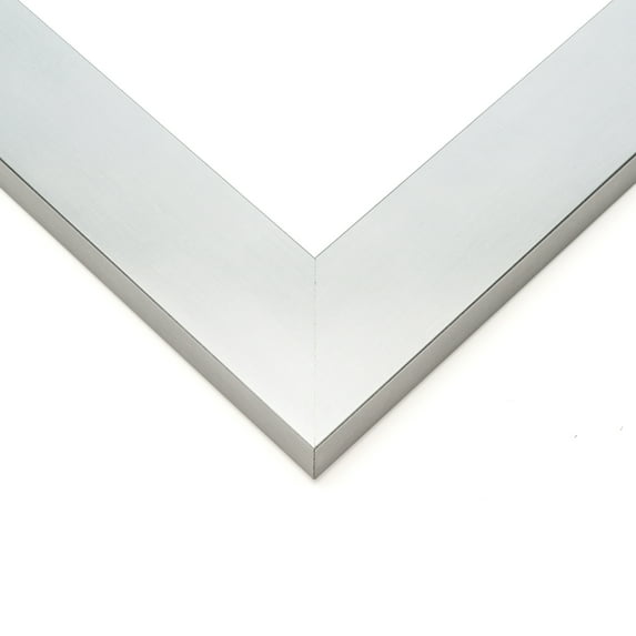5x10 In Frame Silver Real Wood Picture Frame Width 1.5 inches | Interior Frame Depth 0.5 inches |