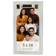 thumbnail image 1 of 5x10 In Frame White Real Wood Picture Frame Width 1.5 inches | Interior Frame Depth 0.5 inches |, 1 of 8