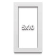 thumbnail image 1 of 5x10 Shadow Box High Gloss White Display Frame | 1.625 Inches Deep | 1 Inch Moulding Width | Solid, 1 of 4