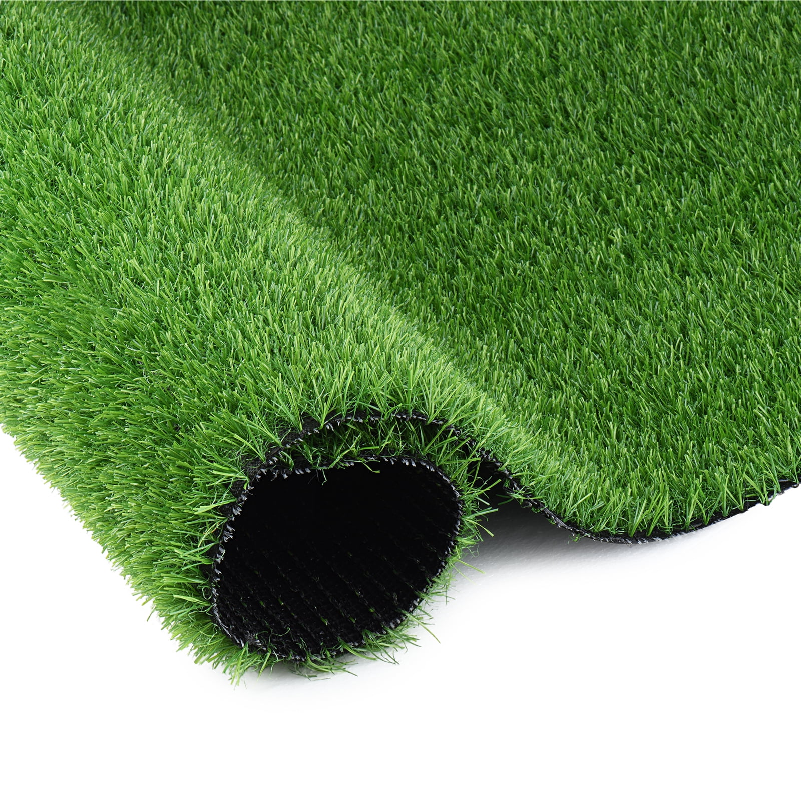 5x10FT Outdoor Artificial Grass Runner Rug, Thick Realistic Fake Grass Roll Decor Patio Balcony Garden Lawn, Dog Pets Turf Drain Mat, 0.78" Pile Height