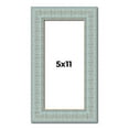 thumbnail image 1 of 5x11 Frame Blue Teal Distressed Solid Wood Picture Frame | 1.625 Inch Moulding Width | Sonoma Blue, 1 of 8