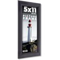 thumbnail image 1 of 5x11 IN Frame Black Passaggi Solid Wood Picture Frame Width 1.5 Inches | Interior Depth 0.5 Inches, 1 of 8