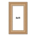 thumbnail image 1 of 5x11 IN Frame Charleston Honey Brown Solid Wood Picture Frame Width 1.75 Inches | Interior Depth, 1 of 8