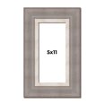 thumbnail image 1 of 5x11 IN Frame Grey Real Wood Picture Frame Width 2.75 Inches | Interior Frame Depth 0.5 Inches |, 1 of 8