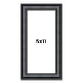 thumbnail image 1 of 5x11 In Frame Black Real Wood Picture Frame Width 1.25 inches | Interior Frame Depth 0.5 inches |, 1 of 8
