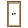 thumbnail image 1 of 5x11 In Frame Gold Real Wood Picture Frame Width 1.25 inches | Interior Frame Depth 0.5 inches |, 1 of 8
