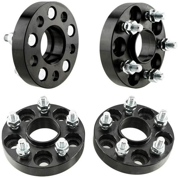 5x114.3 to 5x114.3 Hub Centric Wheel Spacers 20mm 12x1.25 Compatible with Subaru Cars Set of 4