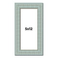 thumbnail image 1 of 5x12 Frame Blue Teal Distressed Solid Wood Picture Frame | 1.625 Inch Moulding Width | Sonoma Blue, 1 of 8