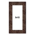 thumbnail image 1 of 5x12 IN Frame Brown Burl Real Wood Picture Frame Width 1.625 Inches | Interior Frame Depth 0.5, 1 of 8