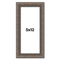 thumbnail image 1 of 5x12 IN Frame Silver Real Wood Picture Frame Width 1.25 Inches | Interior Frame Depth 0.5 Inches |, 1 of 8