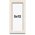 thumbnail image 1 of 5x12 IN Shadow Box Frame White | 1.125 Inches Deep Real Wood Rustic Shadowbox Display Frame | UV, 1 of 5