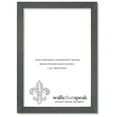thumbnail image 1 of 5x12 Slate Gray Picture Frame for Puzzles Posters Photos or Artwork, 1 of 4