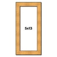 thumbnail image 1 of 5x13 Frame Gold Rustic Solid Wood Picture Frame | 1.25 Inch Wide Moulding | Rustique Gold, 1 of 8