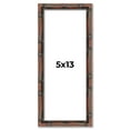 thumbnail image 1 of 5x13 IN Frame Brown Bamboo with Dark Coffee/Walnut Finish | Solid Wood Picture Frame Width 0.75, 1 of 8