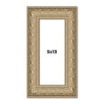 thumbnail image 1 of 5x13 IN Frame Ornate Silver Beaded Solid Wood Picture Frame Width 2.5 Inches | Interior Depth 1, 1 of 8