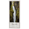 thumbnail image 1 of 5x13 In Frame White Real Wood Picture Frame Width 0.75 inches | Interior Frame Depth 0.5 inches |, 1 of 8