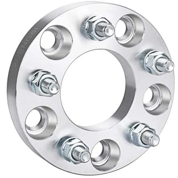 5x135 to 5x4.75 Wheel Adapters 1.5" Inch Compatible with Chevy Wheels Makes Compatible with Ford F-150 14x2 Grade 12.9 Studs One Piece