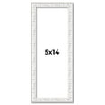thumbnail image 1 of 5x14 In Frame White Real Wood Picture Frame Width 0.75 inches | Interior Frame Depth 0.5 inches |, 1 of 8