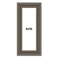 thumbnail image 1 of 5x15 IN Frame Black Feather Payton Ornate Solid Wood Picture Frame Width 1.75 Inches | Interior, 1 of 8