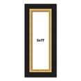 thumbnail image 1 of 5x17 IN Frame Gold Real Wood Picture Frame Width 2.25 Inches | Interior Frame Depth 0.5 Inches |, 1 of 8