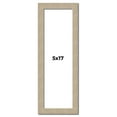thumbnail image 1 of 5x17 IN Frame Grey Solid Wood Picture Frame Width 1 Inches | Interior Frame Depth 0.5 Inches |, 1 of 8