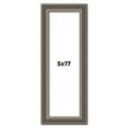 thumbnail image 1 of 5x17 IN Frame Silver Real Wood Picture Frame Width 1.25 Inches | Interior Frame Depth 0.5 Inches |, 1 of 8