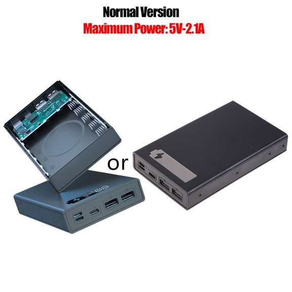 5x18650 Power for Case External Battery Storage Box for Shell For Charging Phone Portable Battery