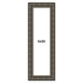 thumbnail image 1 of 5x20 Frame Black Bamboo Solid Wood Picture Frame Width 1.5 Inches | Interior Frame Depth 0.5 Inches, 1 of 8