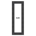 thumbnail image 1 of 5x20 IN Frame Brown Rustic Solid Wood Picture Frame 1.5 Inches Wide | Interior Frame Depth 0.5, 1 of 8