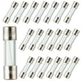thumbnail image 1 of 5x20mm 1A 1amp 250V 0.2 x 0.78 Inch F1AL250V Fast-Blow Glass Fuses(Pack of 20 Pcs), 1 of 3