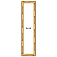 thumbnail image 1 of 5x25 In Frame Gold Bamboo Picture Frame - Complete Modern Photo Frame Includes UV Acrylic Shatter, 1 of 8