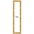 thumbnail image 1 of 5x27 In Frame Gold Bamboo Picture Frame - Complete Modern Photo Frame Includes UV Acrylic Shatter, 1 of 8