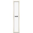 thumbnail image 1 of 5x30 Frame White Wheat Solid Wood Picture Frame | Moulding Width 0.75 Inches | Interior Depth 0.5, 1 of 8