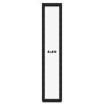thumbnail image 1 of 5x30 Shadow Box Black Rustic Barnwood Display Frame  | 1.125 Inch Deep | 0.875 Inch Moulding Width, 1 of 4