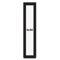 thumbnail image 1 of 5x30 Shadow Box Black Solid Wood Display Picture Frame | 1 Inch Rabbet Depth | | 1.375 Inch, 1 of 4