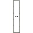thumbnail image 1 of 5x33 In Frame Silver Picture Frame - Complete Modern Photo Frame Includes UV Acrylic Shatter Guard, 1 of 8