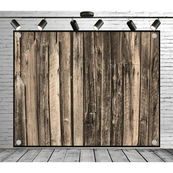 5x3ft Wood Panel Backdrop Weathered Wood Texture Photo Backdrop Rustic Background for Theme Party Wedding Birthday Baby Shower Decoration Banner Photo Booth Studio Props